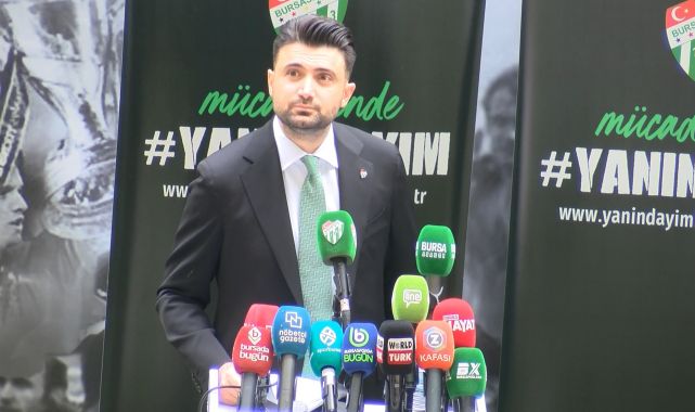 Bursaspor'un 33'üncü başkanı Enes Çelik oldu