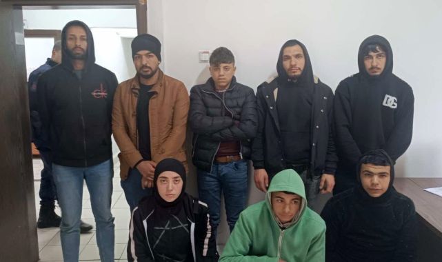 Edirne'de 11 kaçak göçmen yakalandı