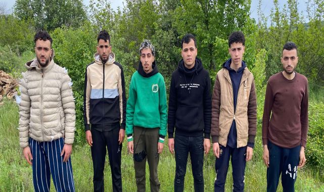 Edirne’de 6 kaçak göçmen yakalandı