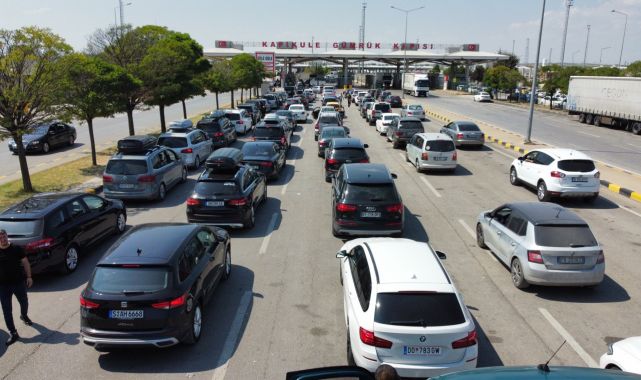 Gurbetçilerin gelişleri öncesi Edirne'deki sınır kapılarında tedbir alındı