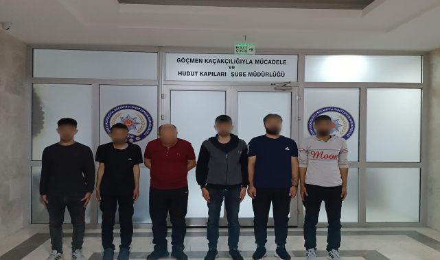 Edirne'de 5 kaçak göçmen yakalandı, 2 organizatör tutuklandı