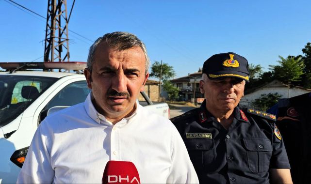 Edirne'de buğday tarlasında çıkan yangın, ağaçlara sıçradı