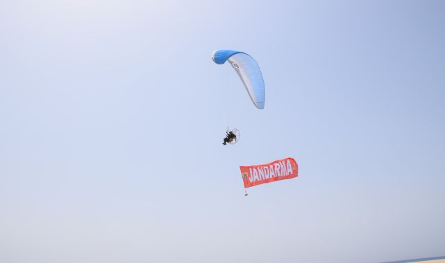 Edirne'de jandarmadan kuruluş yıl dönümünde özel çekim