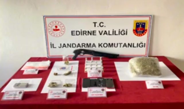 Edirne'de uyuşturucu satıcılarına operasyonda 5 tutuklama
