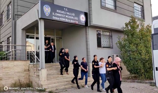 Sahte dedektif operasyonunda 9 şüpheli tutuklandı