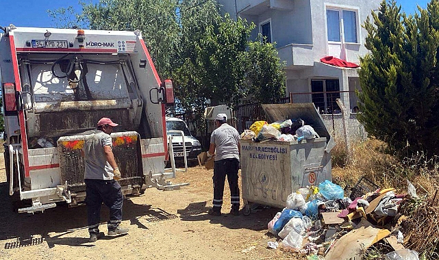 Tatilcilerin Akınına Uğrayan Marmaraereğlisi’nde 450 Ton Çöp Toplandı