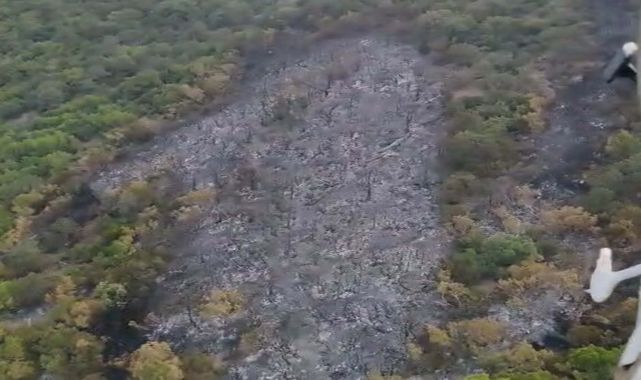 Balıkesir'deki orman yangını; takviye ekipler sevk edildi