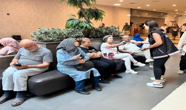 Bursa'da narkotik polisi 5 günde 9 bin 92 kişiyi bilgilendirdi