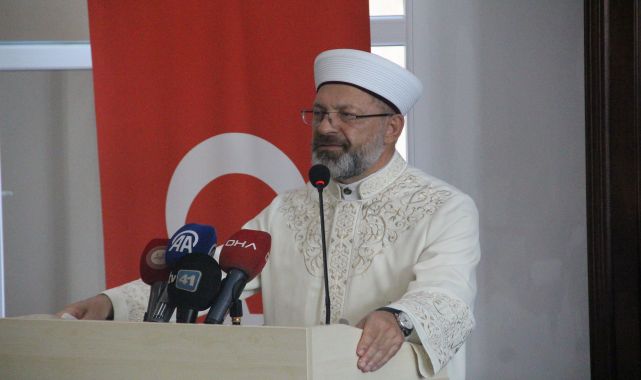 Diyanet İşleri Başkanı Erbaş: Dünyayı iyilik değiştirir