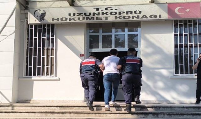 Edirne'de 18 yıl hapis cezasıyla aranan hükümlü yakalandı