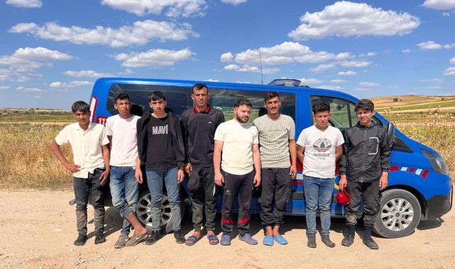 Edirne’de 8 kaçak göçmen yakalandı