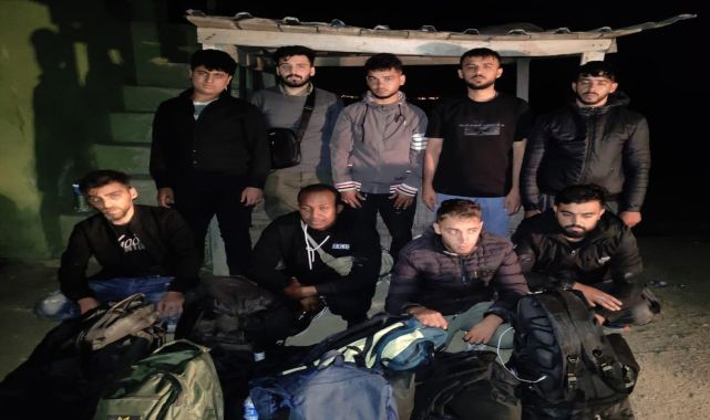 Edirne'de 9 kaçak göçmen yakalandı
