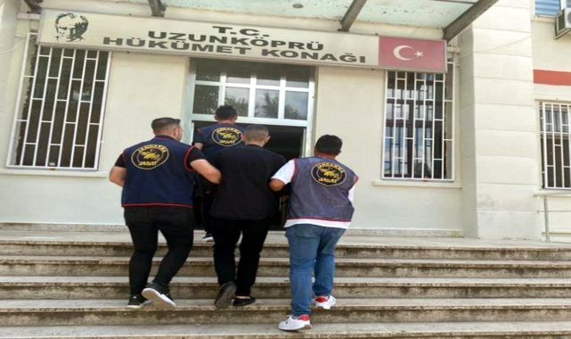 Edirne’de karavan hırsızlığında 3 tutuklama