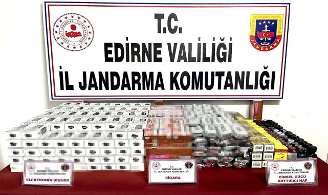 Edirne’de son 7 ayda 79 kaçakçılık şüphelisine adli işlem yapıldı