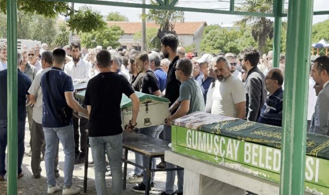 Eşi ve çocuğunu pompalı tüfekle öldürüp intihar etmişti; cenazeleri ayrı yerlerde toprağa verildi