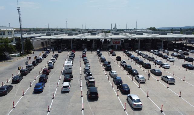 Kapıkule'de yolcu giriş peronu sayısı iki katına çıkarıldı