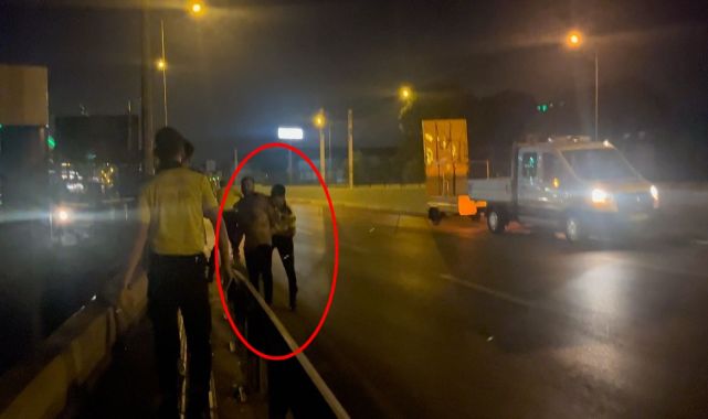 Polisi görünce aracını bırakıp kaçtı, yakalanınca alkolmetreye üflemeyi reddetti