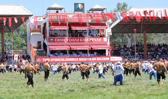 Tarihi Kırkpınar Yağlı Güreşleri&#039;nde, 663&#039;üncü randevu yarın ön eleme müsabakalarıyla başlıyor