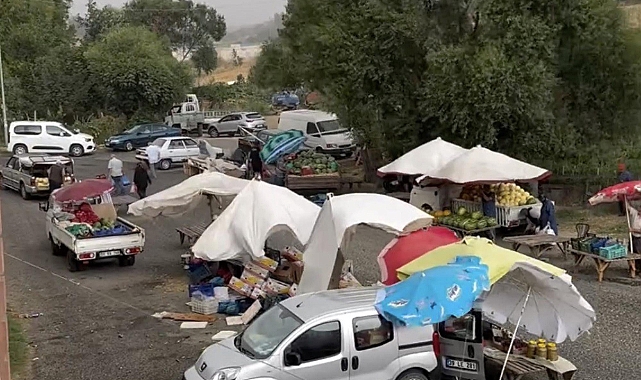 Tekirdağ'da Sağnak Etkili Oldu