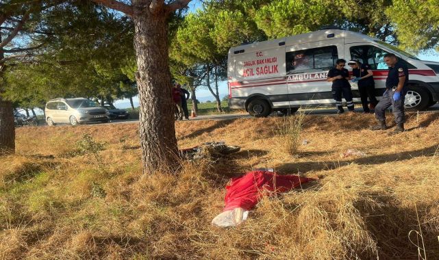 Bursa’da ağaca çarpan motosikletin sürücüsü öldü