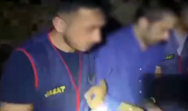 Edirne'de aranan şüpheli, ormandaki barınakta yakalandı; o anlar kamerada