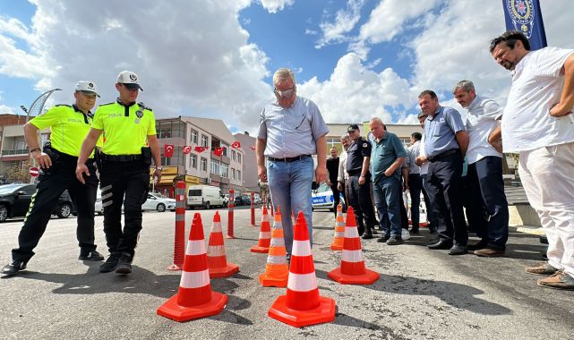 Edirne&#039;de simülasyon gözlüğüyle alkollü araç kullanmanın tehlikesi anlatıldı