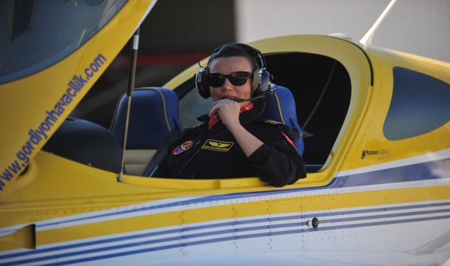 Gyrocopter ile harita uçuşu yapan Türkiye'nin tek kadın pilotu: Hayalim kadın gyrocopter timi kurmak