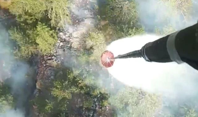 Kazdağları'nda orman yangını (2)