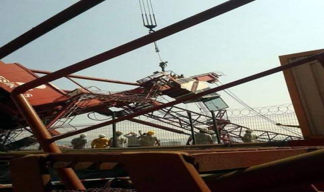 Yalova'da işçilerin bulunduğu platform koptu: 2 ölü