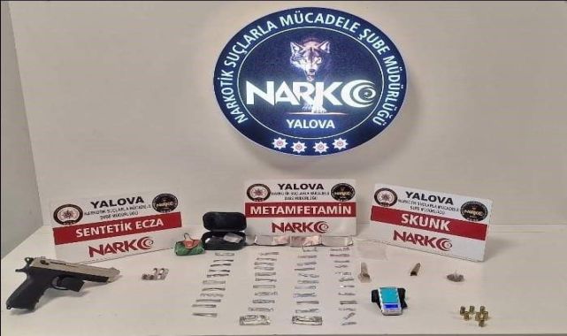 Yalova'da uyuşturucuya 5 gözaltı