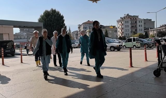 Bursa'da gıda fabrikasında 7 işçi amonyak gazından zehirlendi