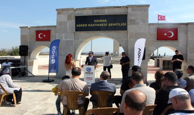 Edirne'de Asker Hastanesi şehitleri anıldı
