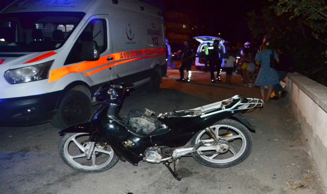 Edirne’de polisten kaçmaya çalışan motosikletli, düşüp yaralandı