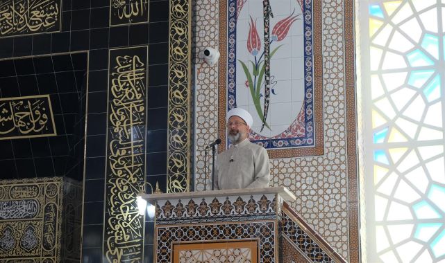 Erbaş: Yaygın din eğitimi noktasında 4 yaş üstüne, yaş sınırı olmaksızın çalışmalarımız var (2)