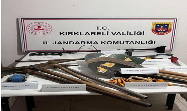 Kırklareli'de jandarmadan kaçakçılık operasyonu; 9 gözaltı