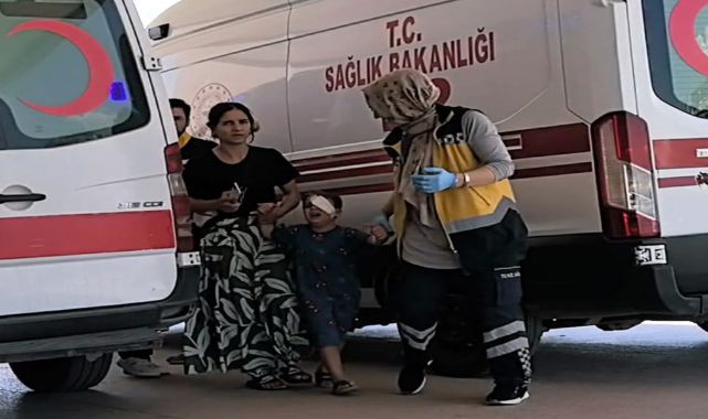 Oynadığı bıçak, gözüne battı
