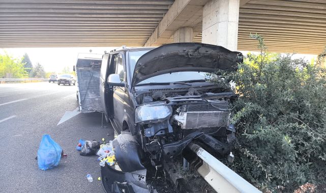 Tazideye dönüşü kaza; 1'i ağır, 10 yaralı