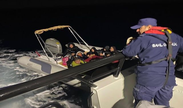 Çanakkale'de 40 kaçak göçmen yakalandı