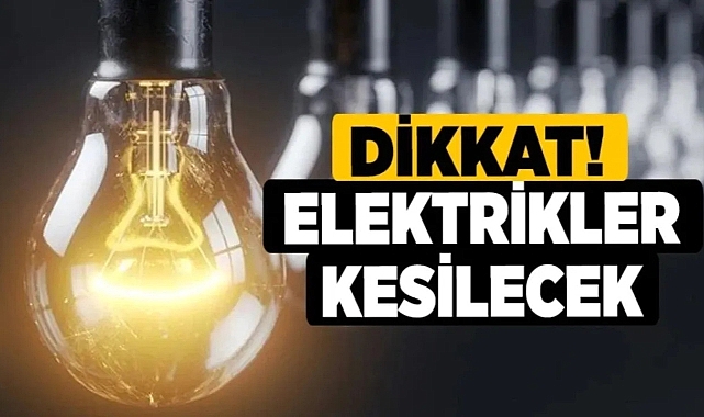 Çorlu'da 13 Mahallede 8,5 Saat Elektrik Yok!