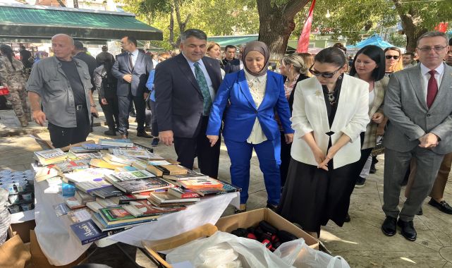 Edirne'de polis eşlerinden teşkilat mensuplarına destek amaçlı kermes