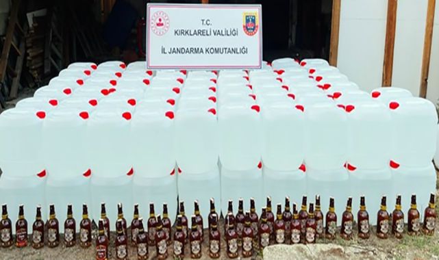 Kırklareli'de 1 haftada çok sayıda uyuşturucu ve sahte içki ele geçirildi