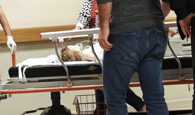 Nefes borusuna üzüm kaçan 10 aylık Tuna'nın durumu ağır
