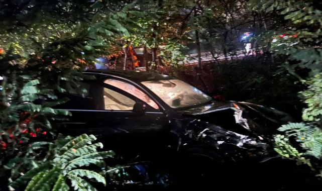 Sapanca'da otoyolda kaza; 3 yaralı