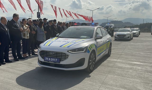 Yalova’da emniyet ve jandarmaya 32 yeni araç tahsis edildi