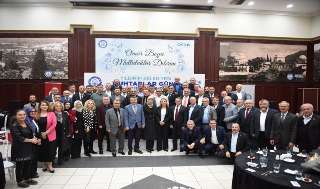 Yıldırım'da muhtarlar buluşması