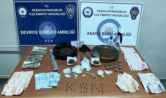 Edirne&#039;de uyuşturucuya 1 tutuklama