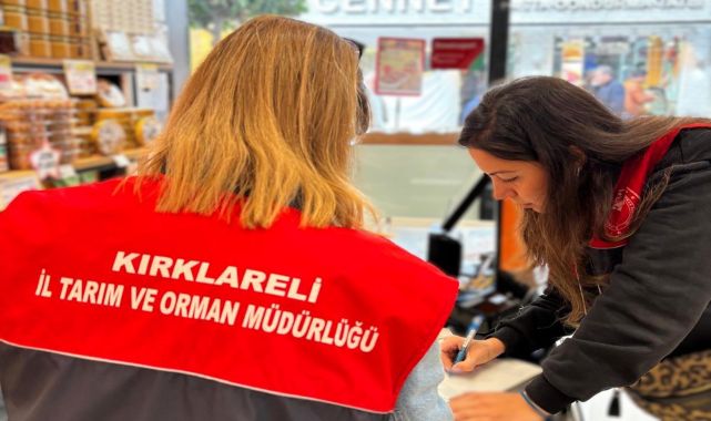 Kırklareli'de işlemelerde gıda denetimi