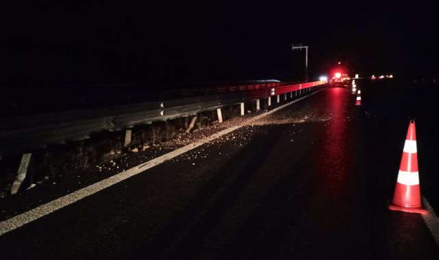 Kuzey Marmara Otoyolu’nda kaza: 2 yaralı
