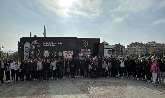 TEKİRDAĞ'da 'Narko TIR' ile 20 bin kişi bilgilendirildi