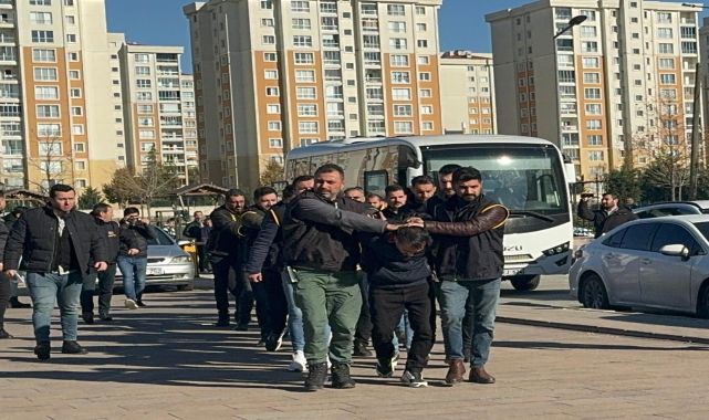 Teknik direktör Aka cinayetinde 13 şüpheli adliyede